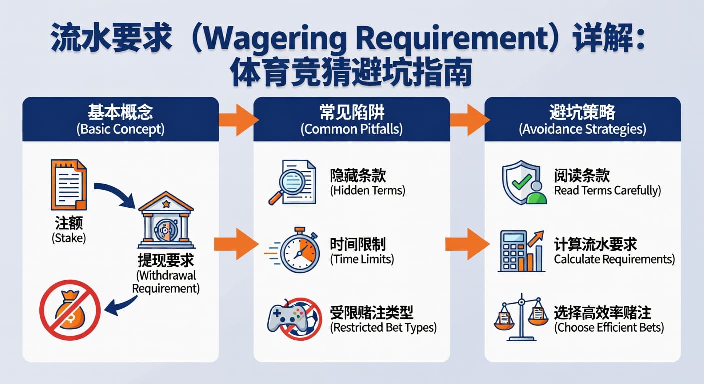 流水要求 wagering requirement 解析：PM国际体育官网实用指南