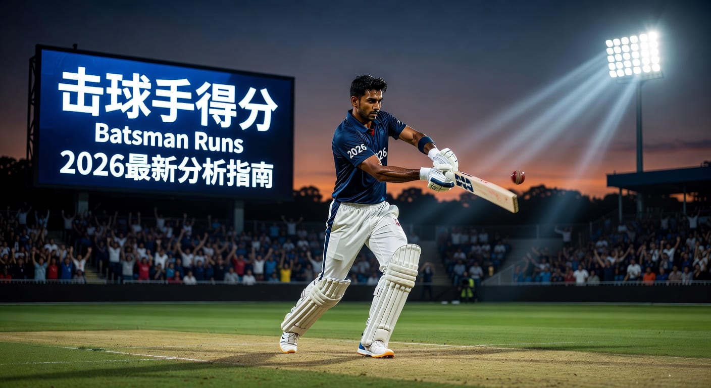 击球手得分 Batsman Runs｜走地体育官网实战解析