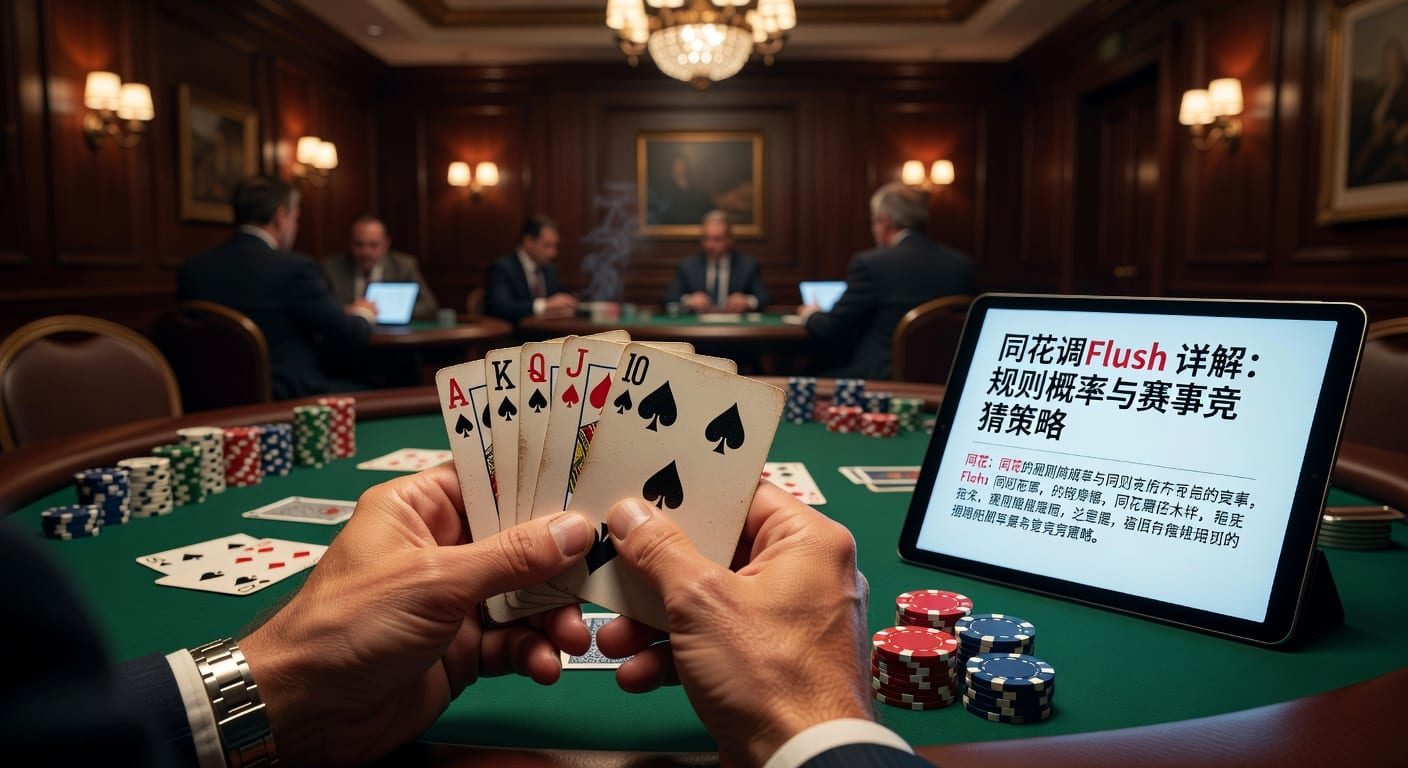 同花顺 straight flush 解析：牌型识别与实战判断