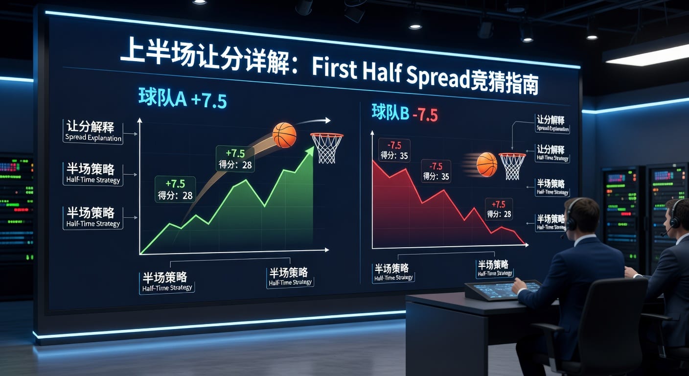 上半场让分 first half spread｜预测王体育官网实战解析