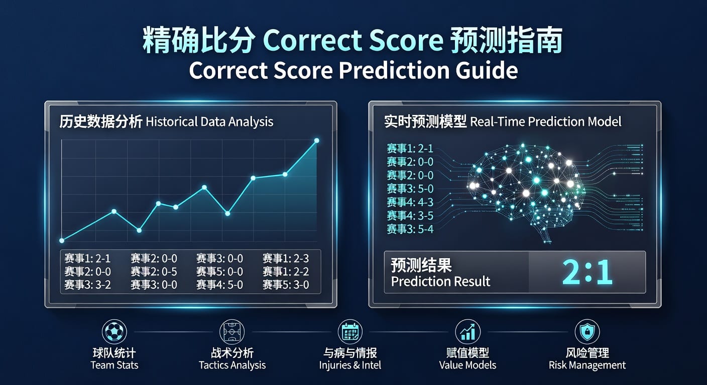 精确比分 correct score｜伟博国际体育官网投注技巧解析